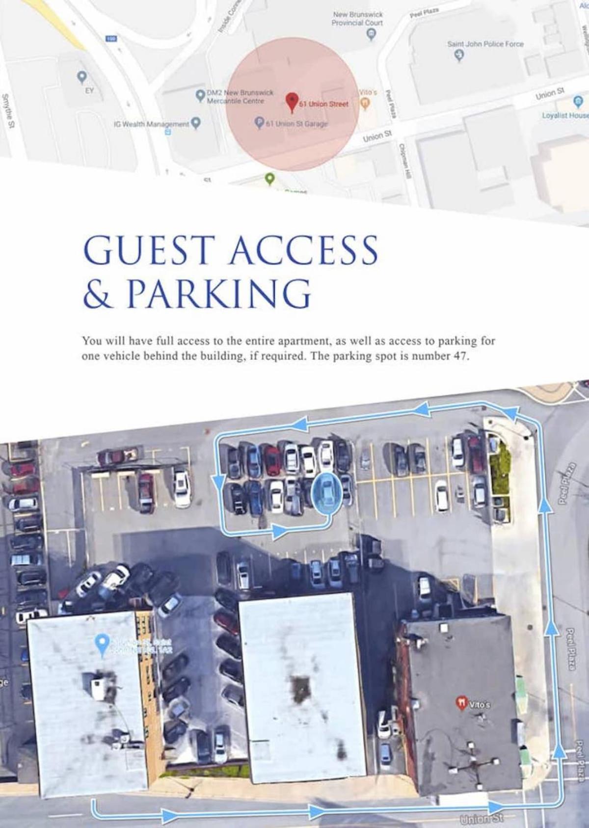 Premium Condo Heart Of Uptown Location Parking Coffee Saint John Exteriör bild